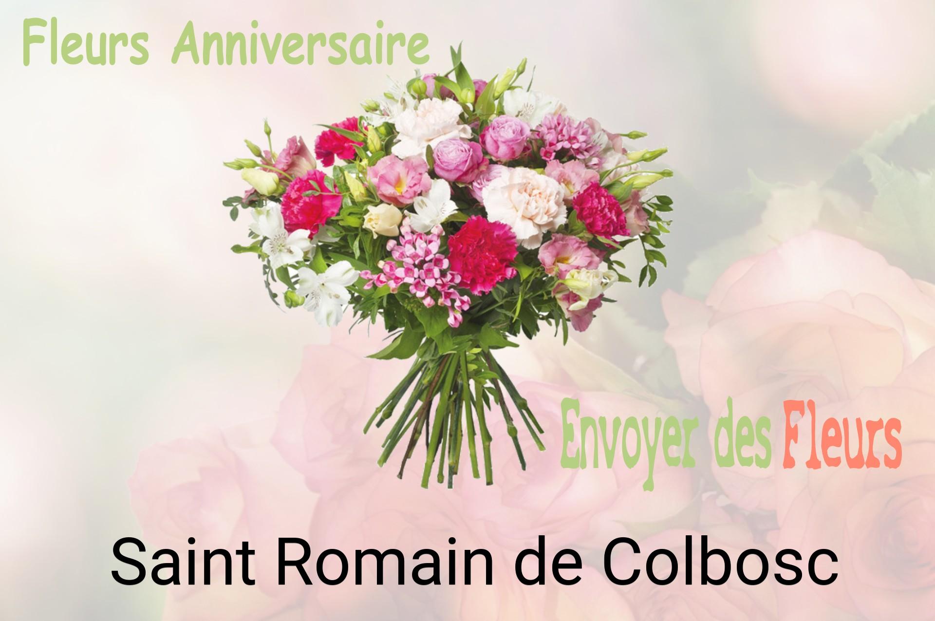 Bouquet de fleurs d’anniversaire livré à Saint-Romain-de-Colbosc